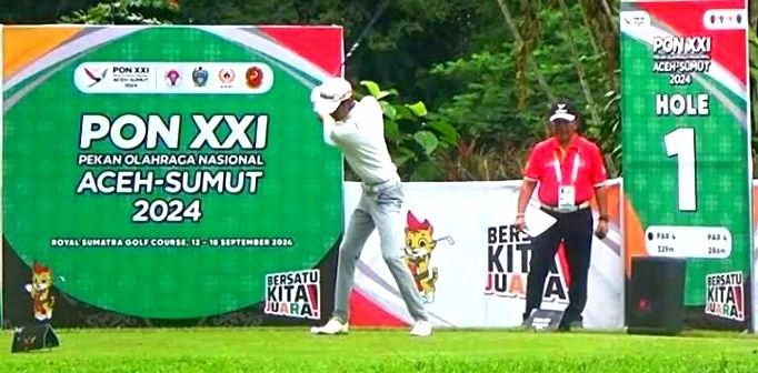 Menambah Kemeriahan: Sumut Raih Medali Emas pada Pertandingan Golf Mixed Foursome!