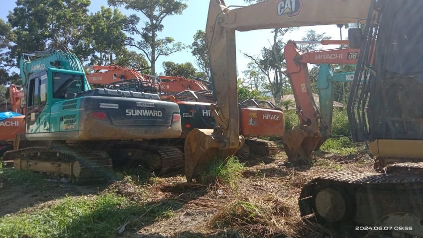 Barang Bukti 13 Alat Berat PETI Kotanopan Raib, Hilang kemanakah?