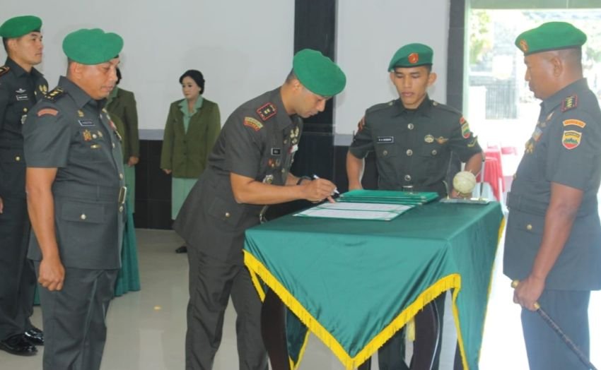 Tekankan Netralitas TNI di Pilkada 2024, Danrem 023/KS Pimpin Sertijab Dandim 0212/TS