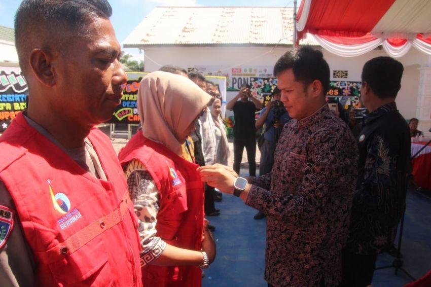 Wabup Sergai Canangkan Desa Sei Rejo sebagai Desa Bersinar dan Lantik Relawan Anti Narkoba