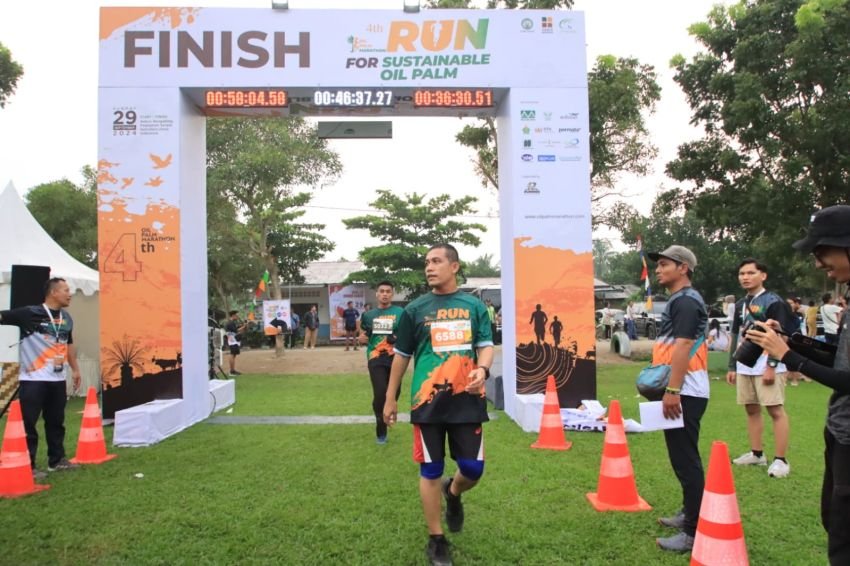 Polres Sergai Amankan Oil Palm Marathon 2024 Digelar GAPKI