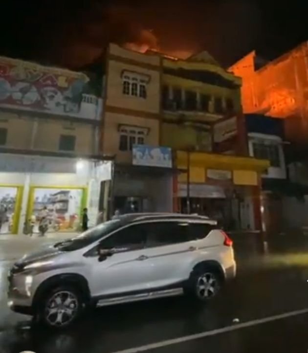 Toko Modiest Kebakaran, ini Keterangan Polsek Perbaungan