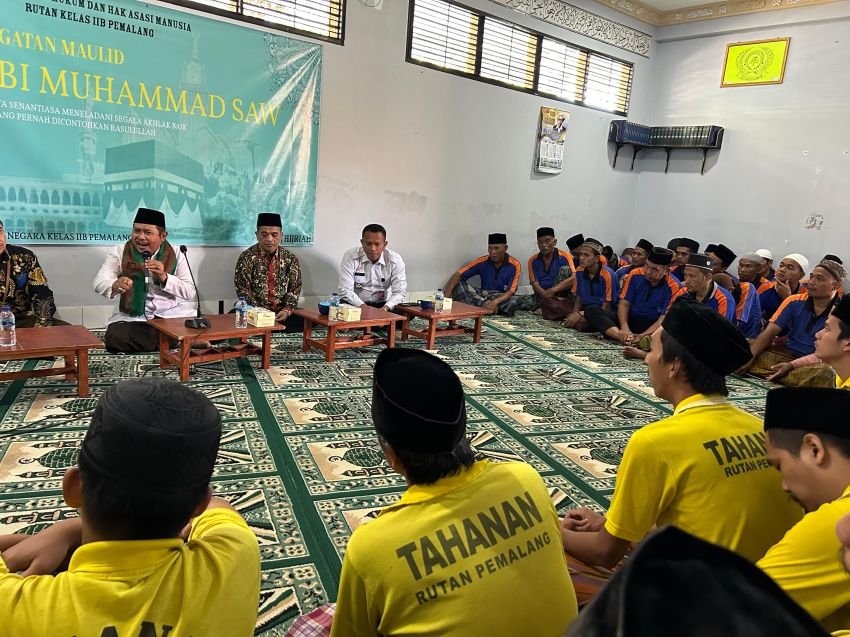 Peringatan Maulid Nabi Muhammad SAW Di Rutan Pemalang