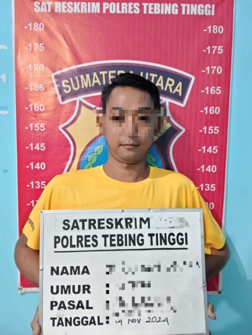 Sat Reskrim Polres Tebingtinggi Ungkap Perjudian Online, Seorang Pria Diringkus