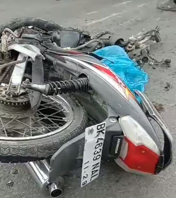 Terlindas Truk di Jalinsum Sergai, Korban Belum Diketahui Identitasnya