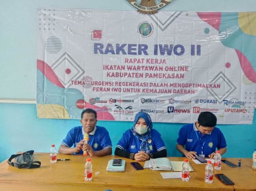 Pengurus IWO Daerah Pamekasan Punya Struktur Baru, Simak Posisinya