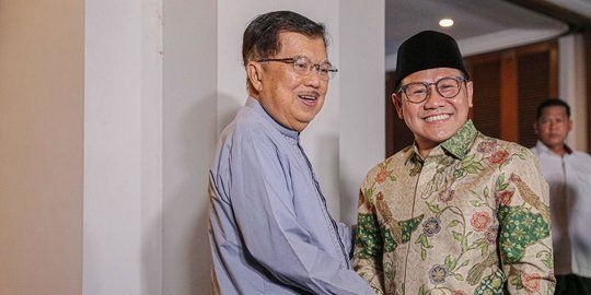 Jusuf Kalla Panasi Cak Imin, Masak Kalah dari Gibran