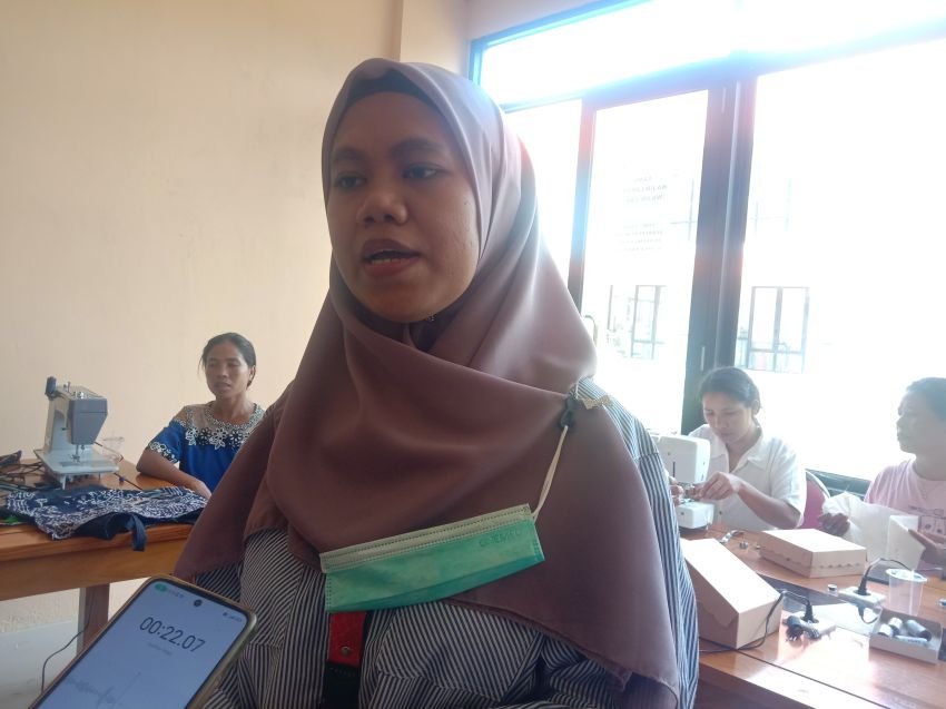 Yayasan Astra Dampingi Belasan Pelaku UMKM desa Ngancar Ikut Pelatihan Menjahit