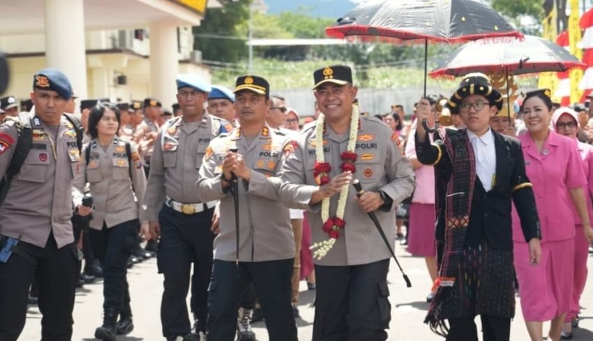 Kapoldasu dan Rombongan Kunker di Mako Polres Tapsel