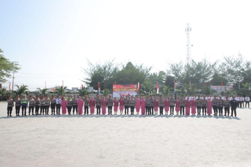 Polres Sergai Gelar Sertijab, Dua Kasat dan Dua Kapolsek Berganti