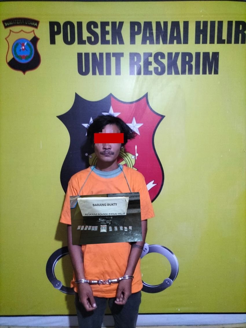 Polsek Panai Hilir Ringkus Seorang Nelayan yang Nyambi Edarkan Sabu