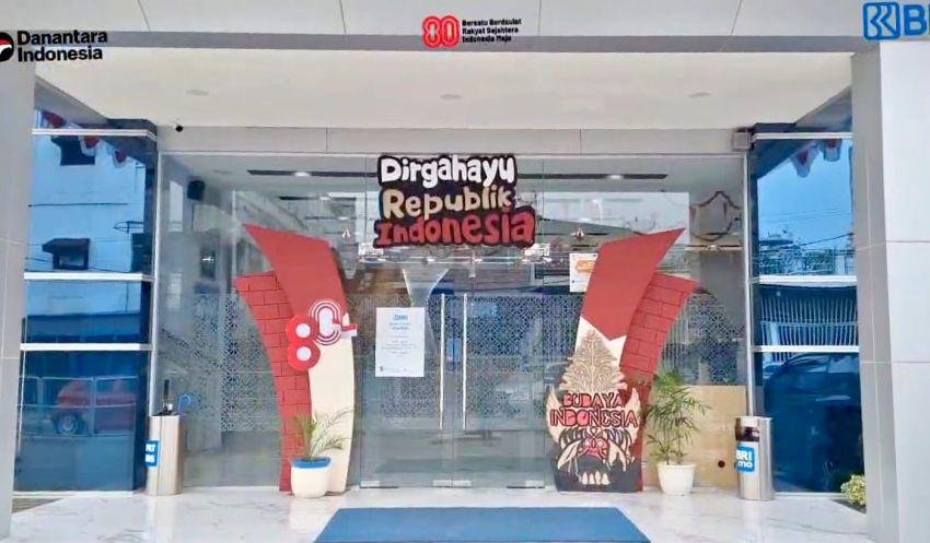Sambut HUT RI ke-80, BRI BO Kisaran Semarak dengan Dekorasi Bernuansa Budaya