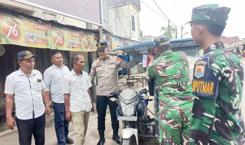 Sinergi TNI-POLRI Kibarkan Merah Putih Perkuat Nasionalisme di Tanjung Beringin