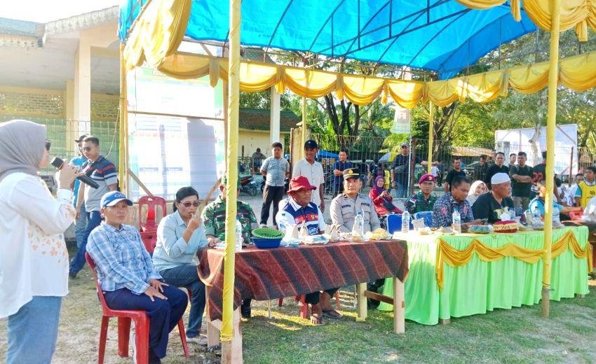 TNI-Polri Kawal Kades Nagur Cup, Bupati Sergai Resmi Buka Kick Off