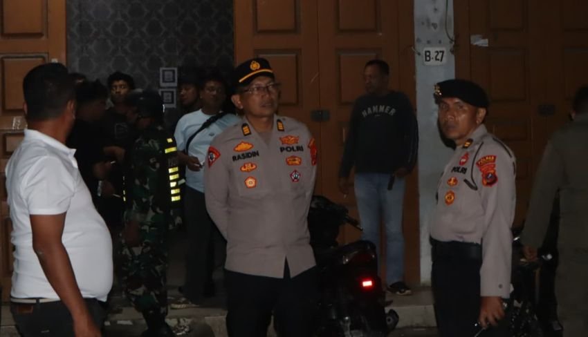 Patroli Gabungan Cegah Kejahatan Jalanan dan Penyalahgunaan Narkotika di Labuhanbatu