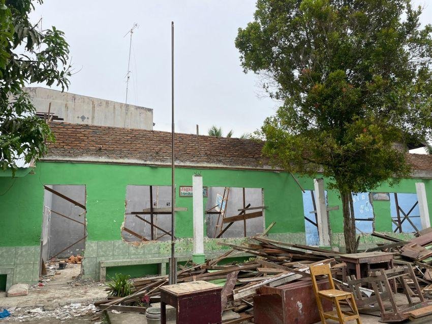 Demi Pendidikan Berkualitas, SMP Alwashliyah 3 Dolok Masihul Jalani Pembangunan Sesuai Aturan