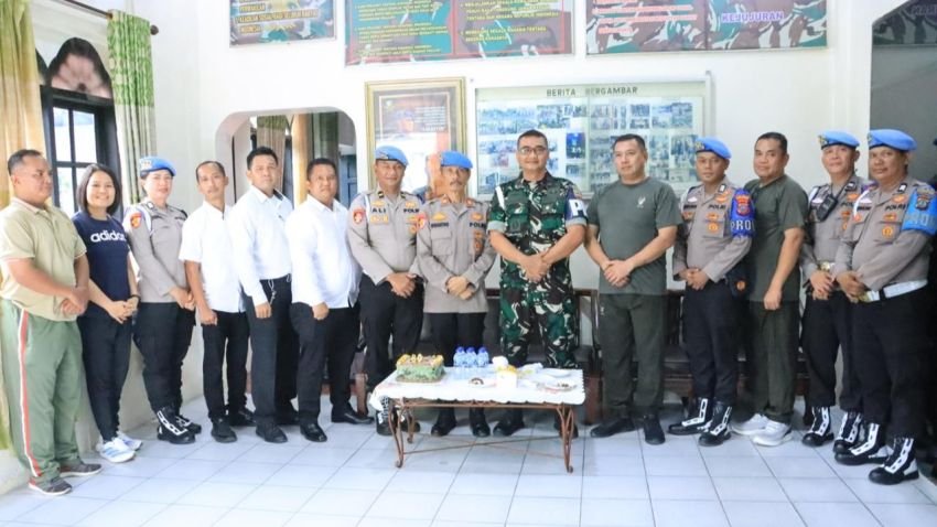 Subdenpom I/1-2 Rantauprapat dapat Kejutan dari Polres Labuhanbatu di HUT TNI ke-80 Polres Labuhanbatu