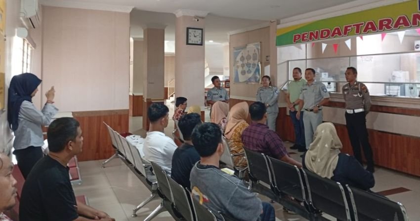 Satlantas Polres Labuhanbatu Sosialisasi Program Pemutihan dan Diskon Pajak Kendaraan Bermotor Tahun 2025