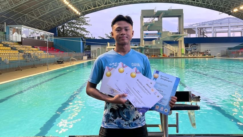 Siswa SMA Negeri 5 Langsa Raih 3 Medali di Kejuaraan Renang Antar Klub Tirta Prima Medan