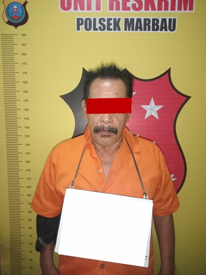 Polsek Marbau Tangkap Pelaku Pembacokan