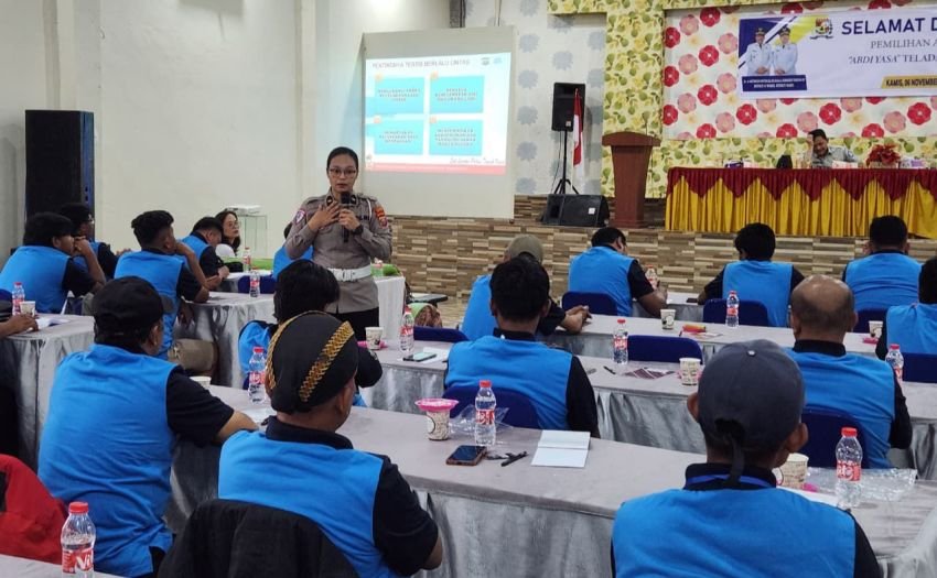 Satlantas Polres Tanah Karo Narasumber di Pemilihan ABDI YASA Teladan 2025