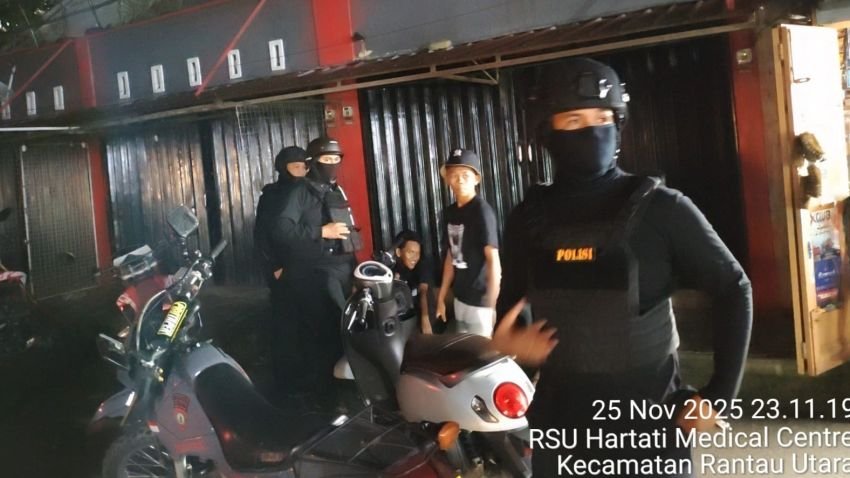 Sat Samapta Polres Labuhanbatu Intensifkan Patroli dan Pengamanan Selama 1 x 24 Jam