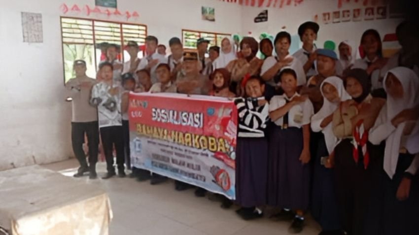 Polisi Beri Penyuluhan Bahaya Narkoba ke Siswa SMPN 4 dan Pantau Lokasi Rawan Penyalahgunaan