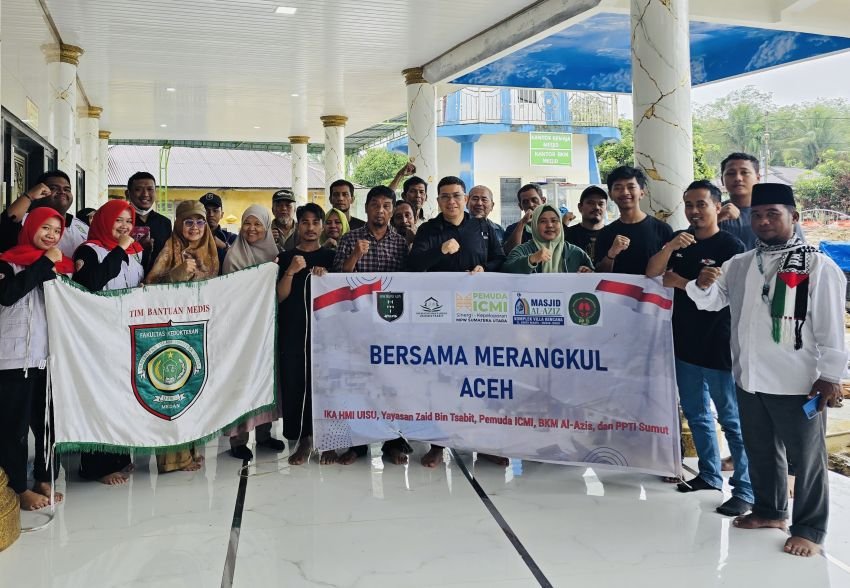 &ldquo;Bersama Merangkul Aceh&rdquo; Gabungan Beberapa Organisasi Sumut Jalankan Misi Kemanusiaan Di Aceh Tamiang