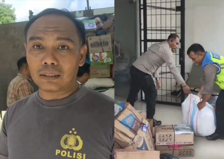 AKP Syamsul Adhar Distribusikan Bantuan Masyarakat Torgamba untuk Korban Terdampak Bencana