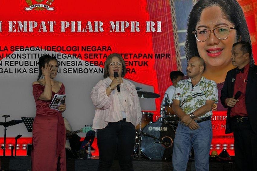 Sosialisasi Bersama Forkopimda Kabupaten Karo, Badikenita Sitepu Harap Sinegritas Pemerintah dan Masyarakat Harus Terus Terjalin