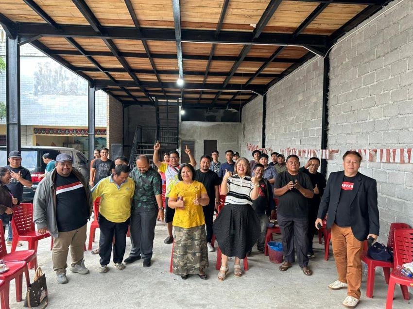 Badikenita Br Sitepu Gelar Sosialisasi Empat Pilar Kebangsaan Bersama Perwakilan Kelompok Tani Kabupaten Karo