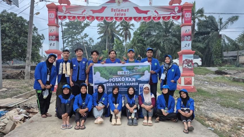 Ruang Tumbuh Bersama, KKN Kemanusiaan UNSAM &times; UNY Hidupkan Sapta Marga Pasca Banjir