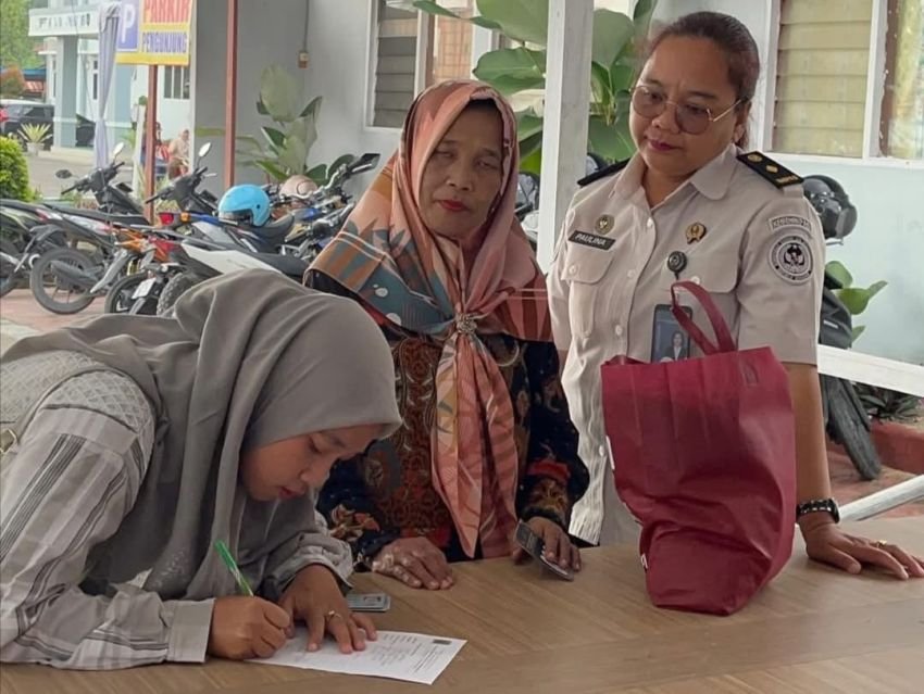 604 orang Kunjungi Lapas Padangsidimpuan pada H+3 Idul Fitri 1447 H