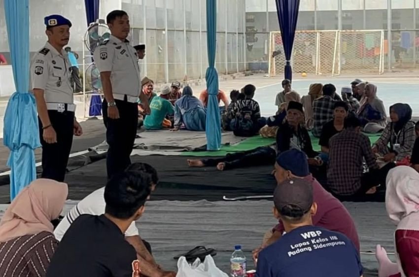 Dalam 4 Hari, 2514 Pengunjung Keluarga WBP Terdata di Lapas Padangsidimpuan