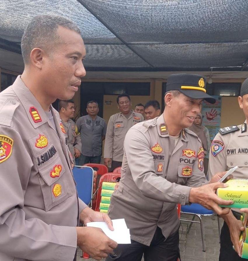 Tebar Kepedulian di Ramadan, Polsek Perbaungan Santuni Anak Yatim dan Gelar Buka Puasa Bersama