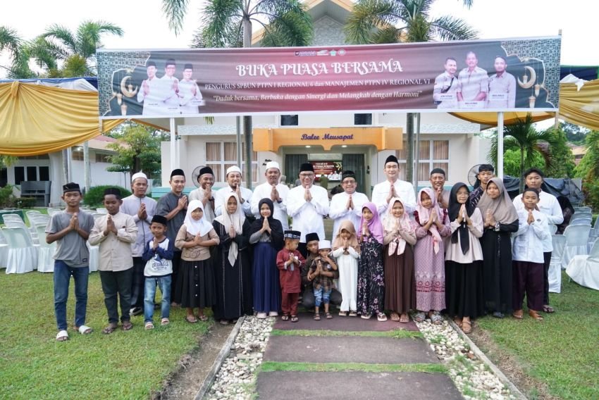 SPBUN PTPN I Regional VI dan Manajemen PTPN IV Regional VI Gelar Buka Puasa Bersama