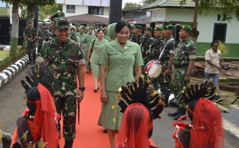 Danrem 023/KS dan Rombongan Kunker ke Kodim 0212/TS