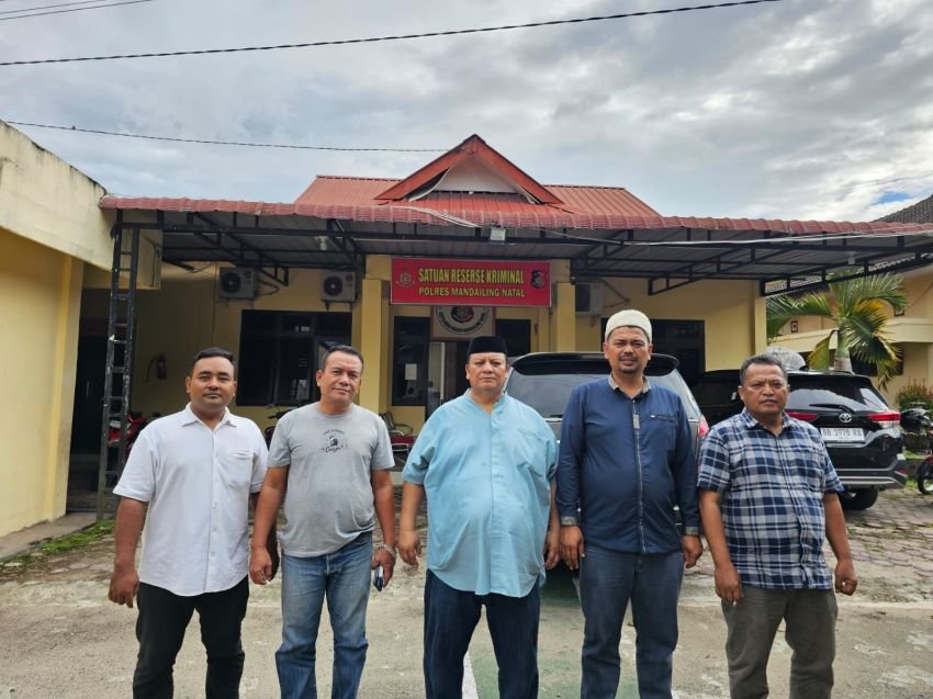 TGSC Datangi Polres Madina, Pertanyakan Laporan