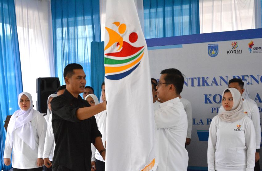 Walikota Langsa Jeffry Sentana Resmi Dikukuhkan Sebagai Ketua KORMI Kota Langsa Periode 2026&ndash;2030
