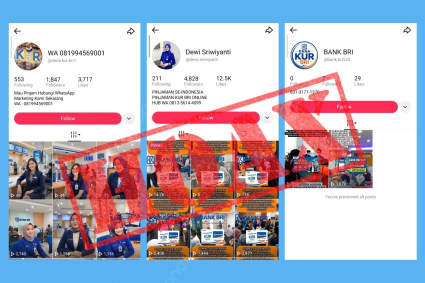 Waspada Modus Penipuan, BRI BO Panyabungan Tegaskan Pengajuan KUR Tidak Ditawarkan Online