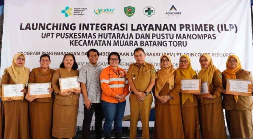 Wabup Tapsel Launching ILP UPT Puskesmas Hutaraja dan Pustu Manompas