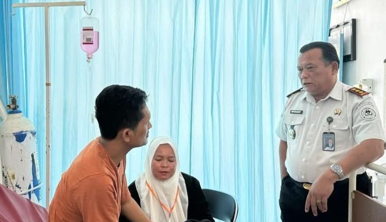 Pastikan Pelayanan Kesehatan WBP Optimal, Kalapas Padangsidimpuan Kontrol Klinik Lapas