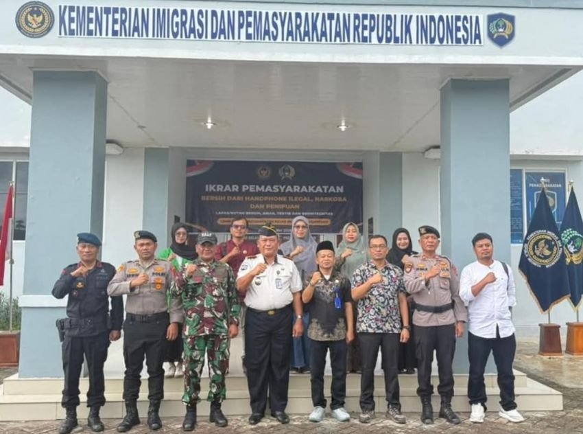 Lapas Padangsidimpuan Gelar Ikrar Pemasyarakatan