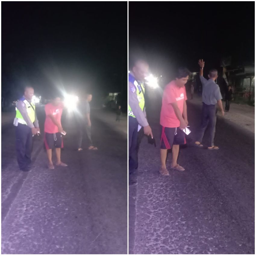 Kecelakaan di Jalinsum Sei Bamban, Lima Orang Terluka, Polres Sergai Imbau Utamakan Keselamatan di Jalan Raya
