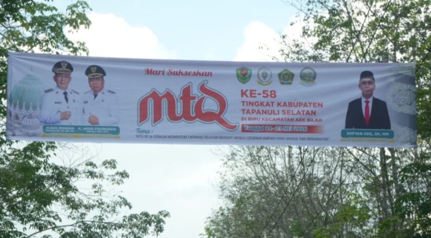 Kecamatan Aek Bilah Siap Jadi Tuan Rumah MTQ Ke-58 Tingkat Kabupaten Tapsel Tahun 2026