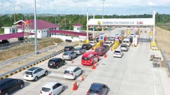 Libur Panjang Dongkrak Trafik Tol Sibanceh hingga 58 Persen