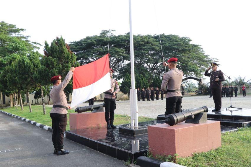 Polres Sergai Gelar Upacara Hari Lahir Pancasila 2026, Teguhkan Semangat Persatuan dan Kebangsaan