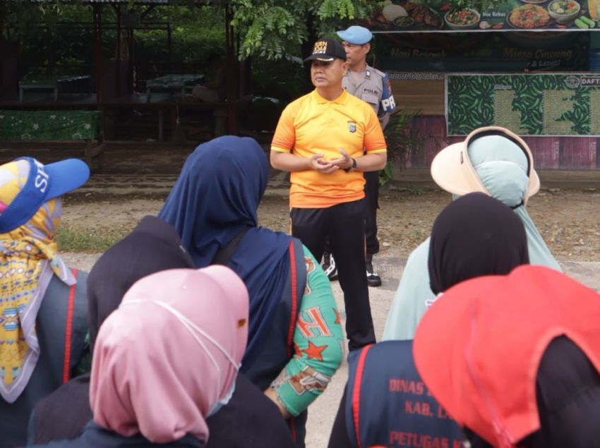 Sambut HUT Bhayangkara ke-80, Polres Labuhanbatu Gelar Gerakan Indonesia Asri