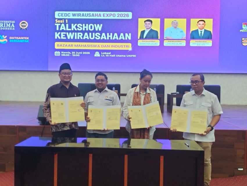 UNPRI Gelar Talkshow Kewirausahaan dan Teken MoU dengan 3 Perusahaan