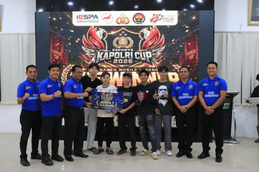 Gairahkan E-Sports di Sergai, 13 Tim Bertanding di Kapolres Cup 2026 Road To Kapolri Cup